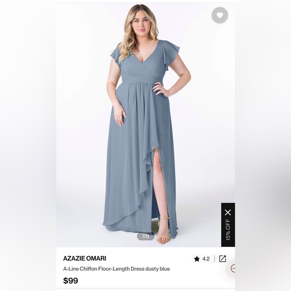 Azazie bridesmaid dress
